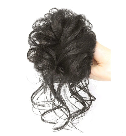 HairGlow – Einfacher Messy Bun Haarteil für Natürliches & Weiches Volumen