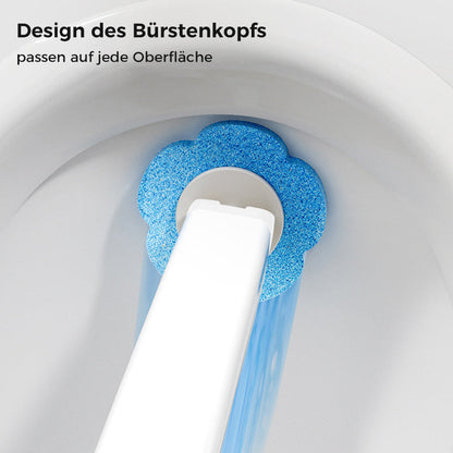 PureScrub – Hygienische, berührungsfreie Toilettenreinigung mit frischen Schwammköpfen