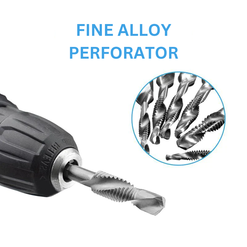 DrillMate – Multifunktionales Stufenbohrer-Set für Heimwerker und Reparaturen