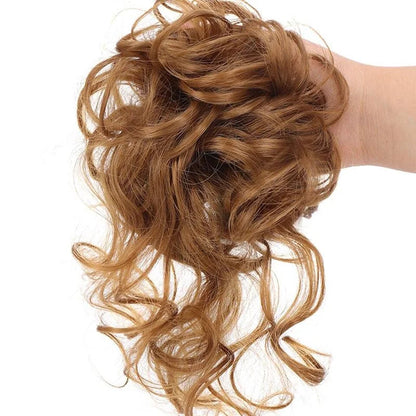 HairGlow – Einfacher Messy Bun Haarteil für Natürliches & Weiches Volumen