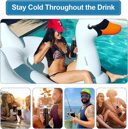 ChillMate – Isolierter Bierhalter mit integriertem Flaschenöffner