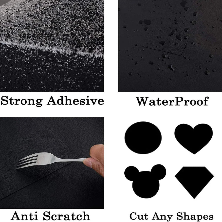 LeatherFix™ - Selbstklebender Lederrefinisher Zuschneidbare Sofa-Reparatur