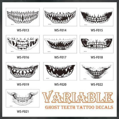 InkFable – Day of the Dead Temporäre Tattoos für auffällige Halloween-Looks