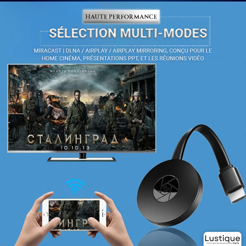 MediaLink – Compact WiFi HDMI Projector for Instant Streaming
