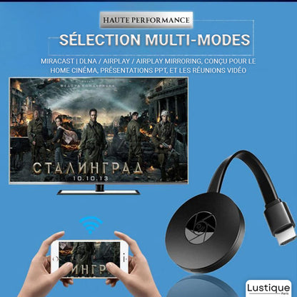 MediaLink – Compact WiFi HDMI Projector for Instant Streaming