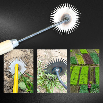 GardenPro – Ergonomische Sonnenblumenkelle mit Holzgriff zum einfachen Jäten