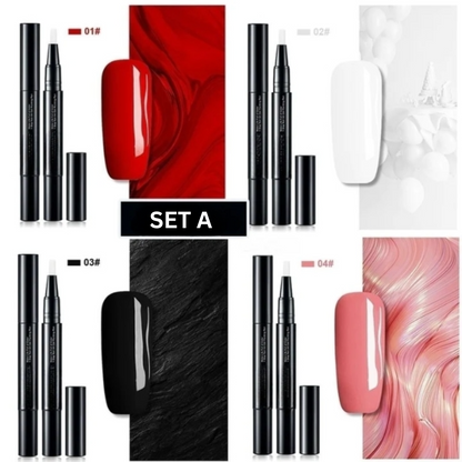 NailMagic – Präzises Gelstift-Set mit Feinen Applikatoren für Kreatives Nageldesign