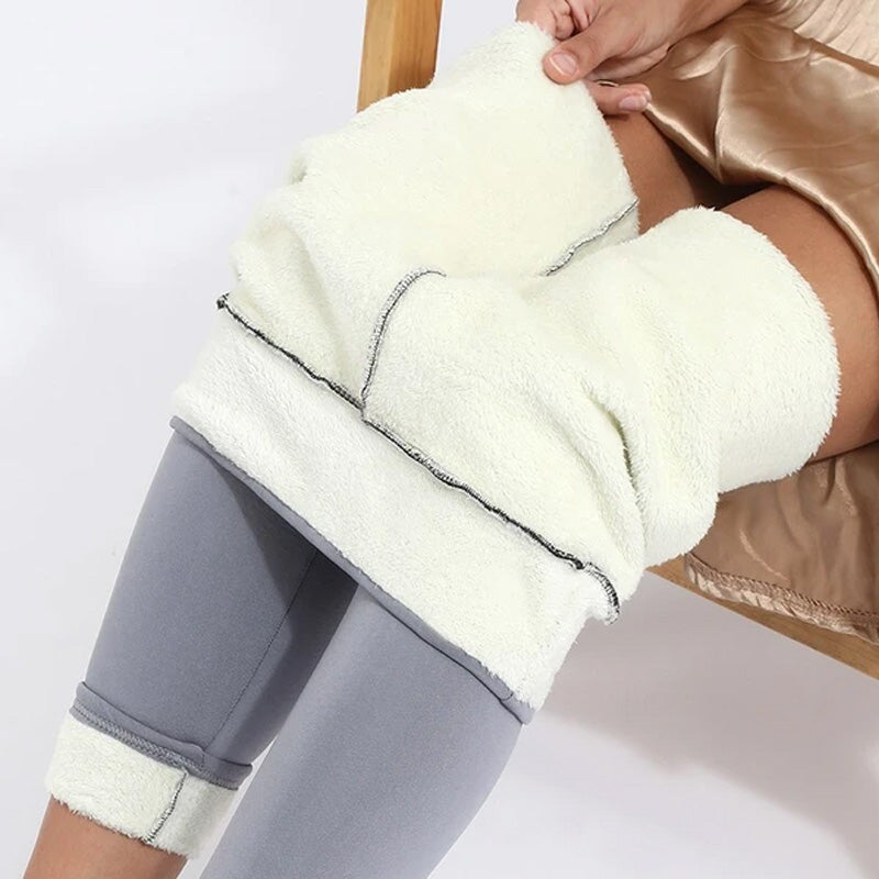 Ayla – Doppellagige, warme Leggings für stilvollen Winterkomfort