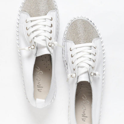 DiamondDune – Damen Plateauschuhe mit gepolsterter Innensohle und stylischem Design