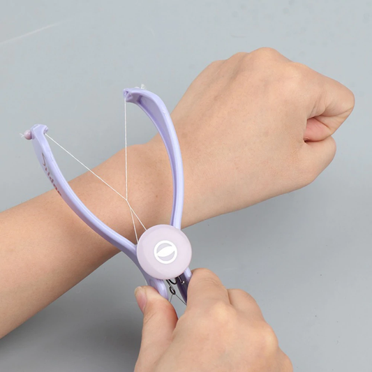 ThreadGleam – Schmerzloser Haareinfädler für einfache Gesichtspflege