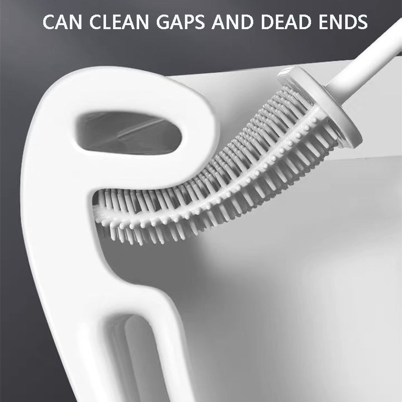 Cleany – Hygienische Silikon-Toilettenbürste für die gründliche Reinigung | 1+1 Gratis