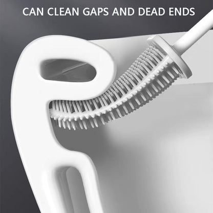 Cleany – Hygienische Silikon-Toilettenbürste für die gründliche Reinigung | 1+1 Gratis