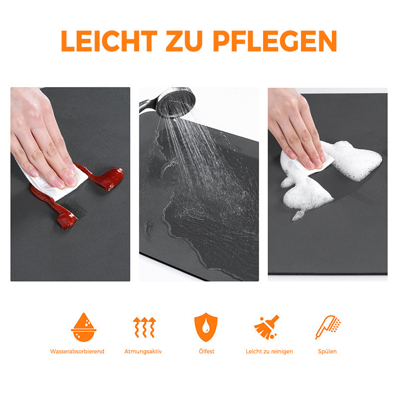 DrySwift – Saugfähige Trockenmatte mit effizienter Drainage