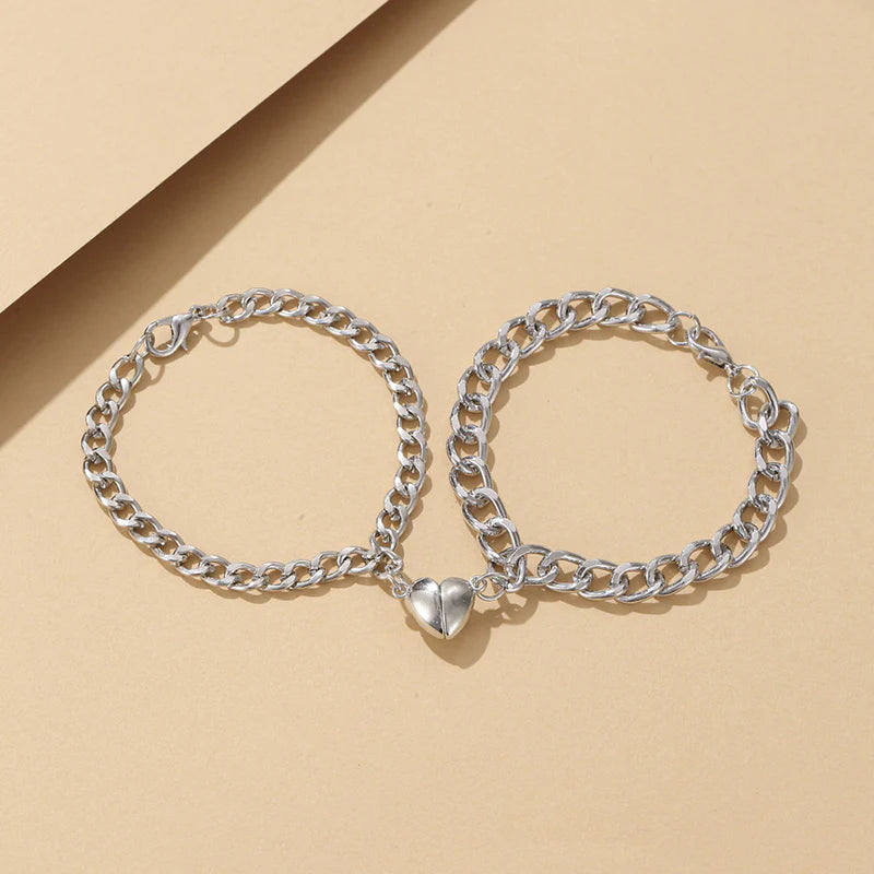 HeartLink – Magnetisches Paararmband für endlose Liebe