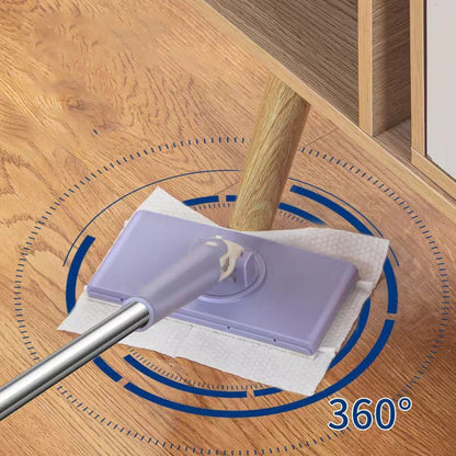 CleanEase – Müheloses Reinigen mit freihändigem Tuchwechsel