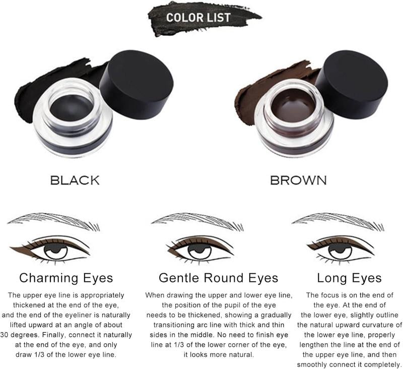 LashLine – Leicht gleitender Eyeliner für perfekte, präzise Make-up-Looks