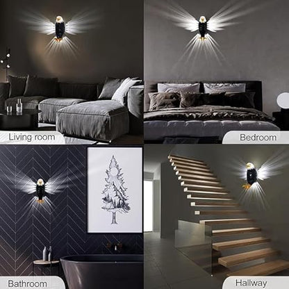 EagleGlow – 3D-Adler-LED-Lampe für patriotische Wohndekoration