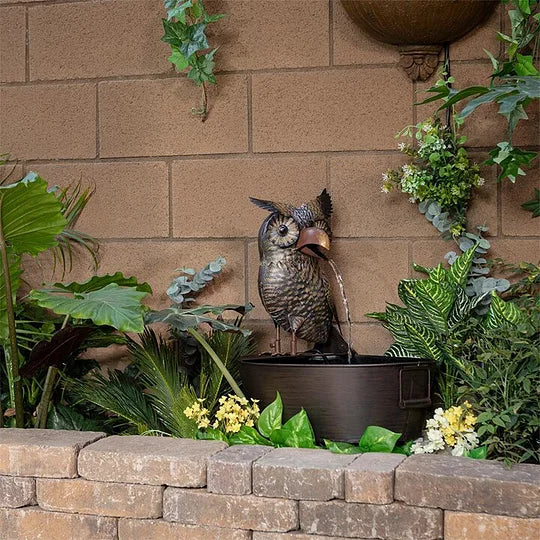 SerenFlow – Wasserbrunnen mit Tiermotiv für Außenbereiche