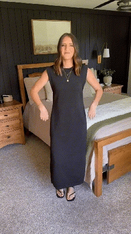 Romina – Lässiges, lockeres Maxikleid für sommerlichen Komfort