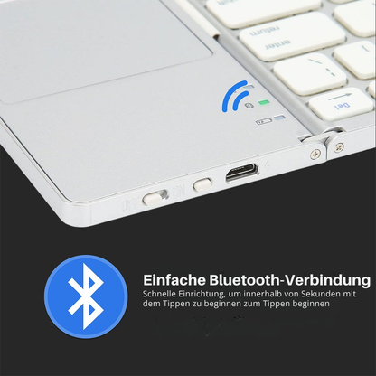 TypeGlide – Schnell überall arbeiten mit ultrakompakter faltbarer Tastatur
