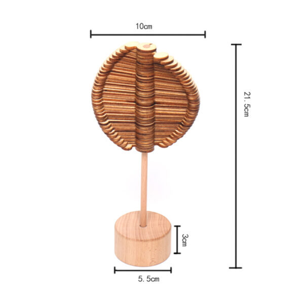 WoodSpin – Fokus Flow Spinner für Stressabbau und verbesserte Konzentration