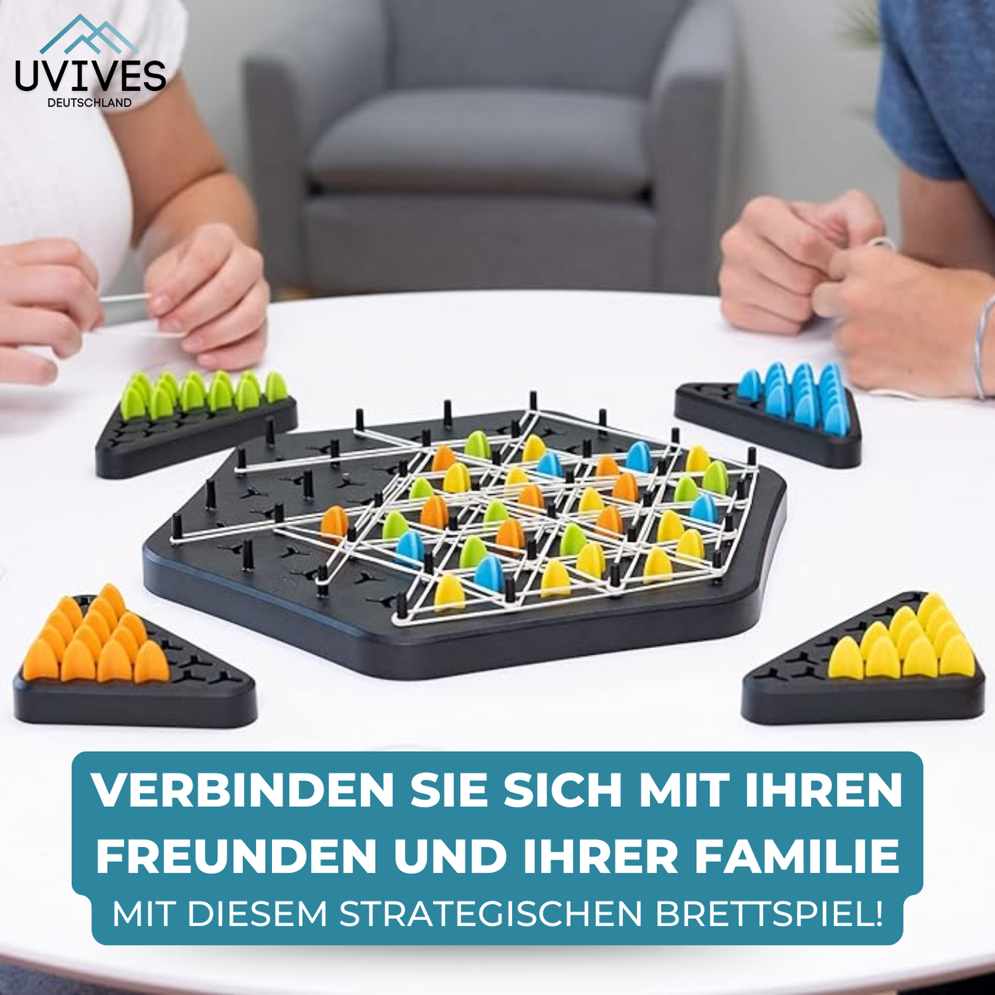 KnotLogic – Magnetisches Strategie-Schachbrettspiel