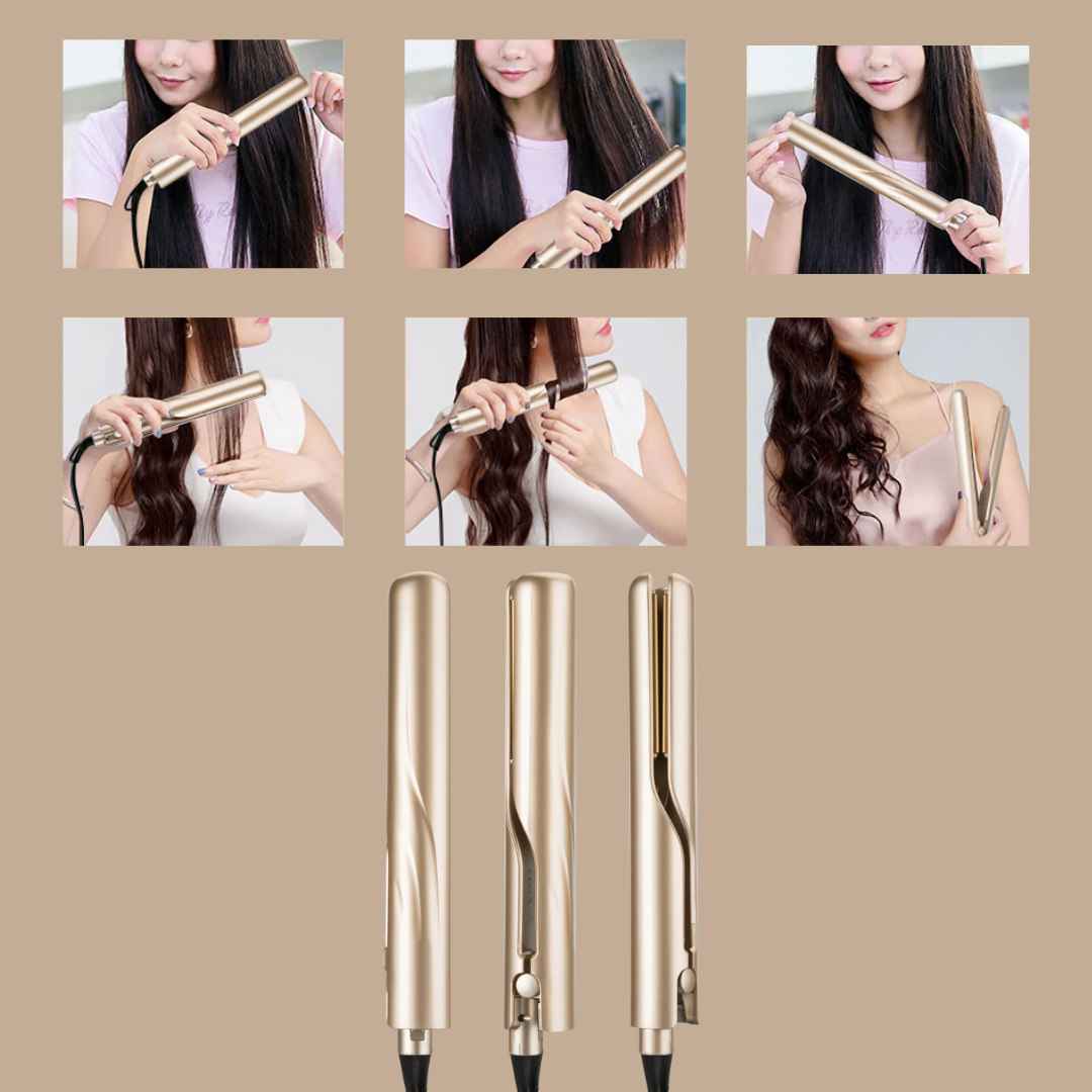 PerfectStyling – 2 in 1 Professioneller Haarglätter für Glätten und Locken
