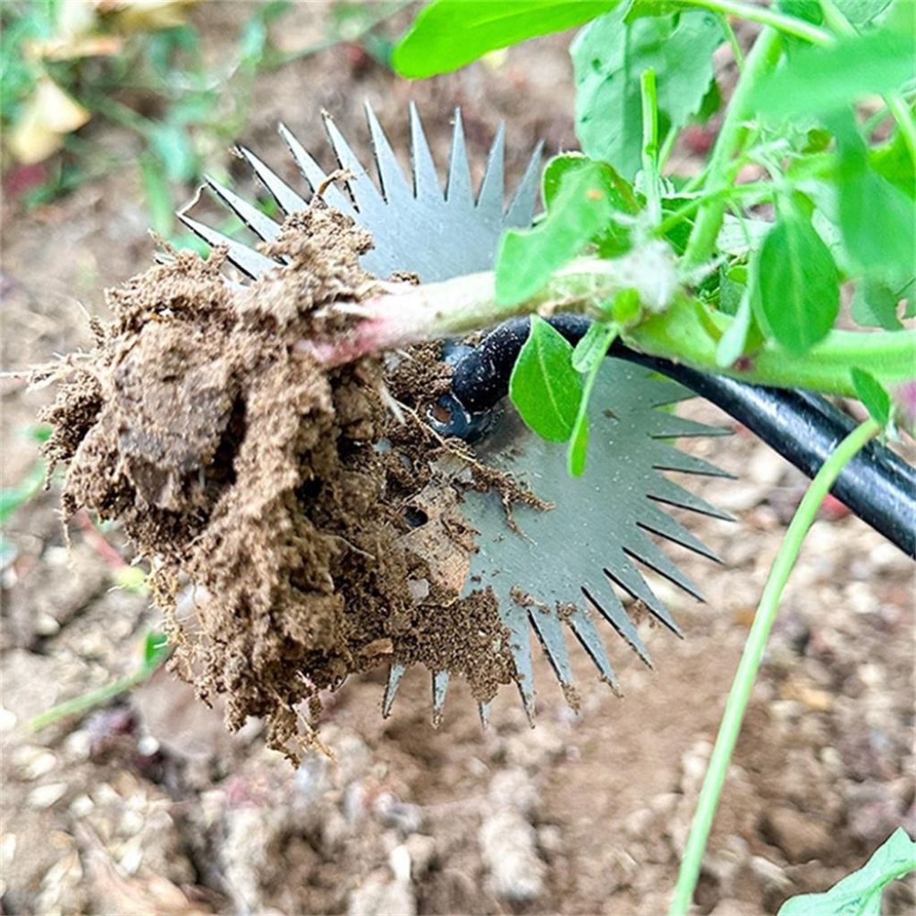 GardenPro – Ergonomische Sonnenblumenkelle mit Holzgriff zum einfachen Jäten