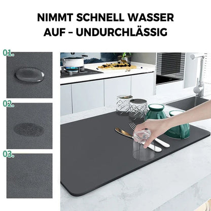 DrySwift – Saugfähige Trockenmatte mit effizienter Drainage