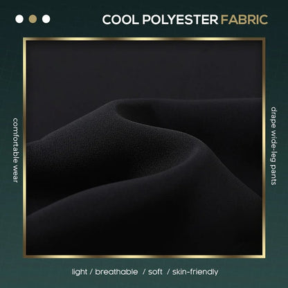Camille – Weite Bundfaltenhose mit lockerer Sommerpassform