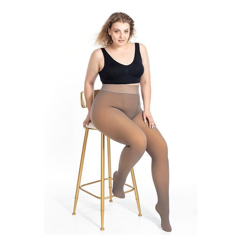 Anneliese – Transparente Thermostrumpfhose für figurformende Wärme