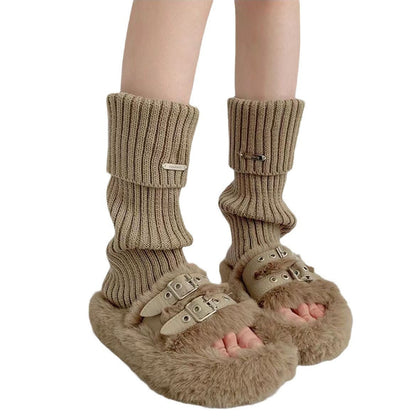 SnugLayer – Kuschelige Socken im Y2K-Stil mit lebendigen, verspielten Mustern