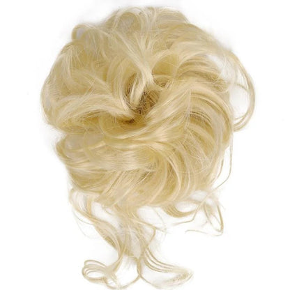HairGlow – Einfacher Messy Bun Haarteil für Natürliches & Weiches Volumen