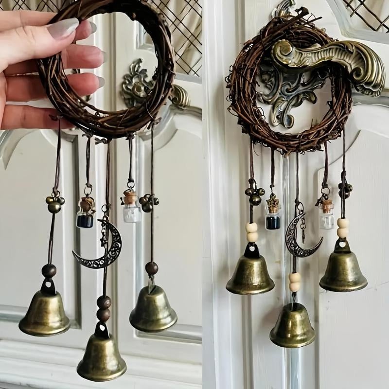 MagicChimes – Handgefertigte Hexenglocke für mystische Wohndekoration
