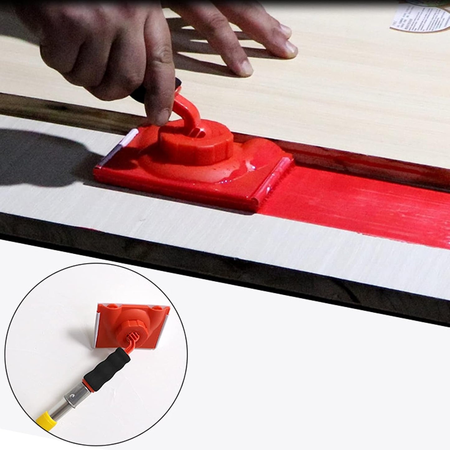ProPaint – Multifunktionaler Latex-Kantenpinsel für präzises Malen