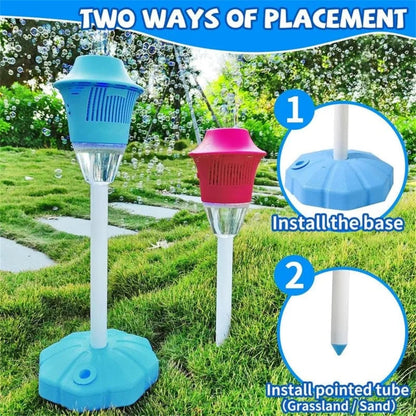 LumeBubbles – Bunte Seifenblasenlampe mit Licht- und Musikspaß