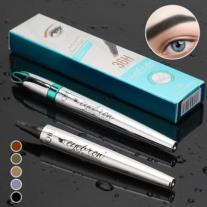 BrowCraft – 3D waterproof microblading eyebrow pencil with 4 fork tips