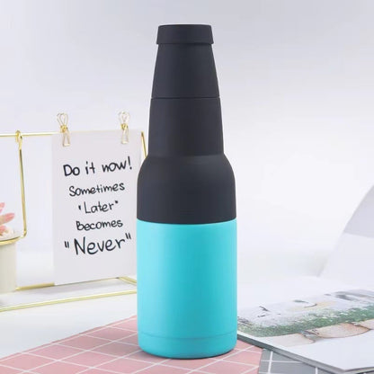 ChillMate – Isolierter Bierhalter mit integriertem Flaschenöffner