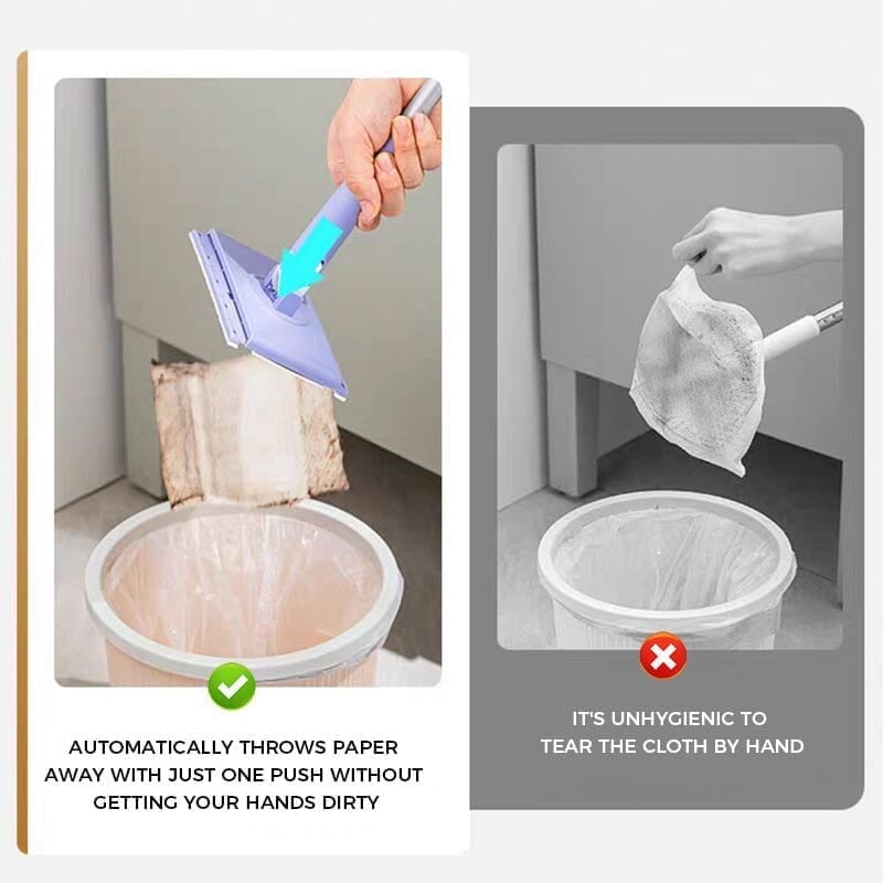 CleanEase – Müheloses Reinigen mit freihändigem Tuchwechsel