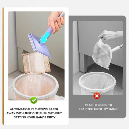CleanEase – Müheloses Reinigen mit freihändigem Tuchwechsel
