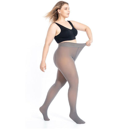 Anneliese – Transparente Thermostrumpfhose für figurformende Wärme
