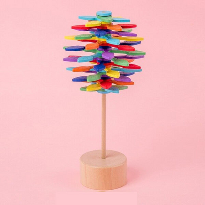 WoodSpin – Fokus Flow Spinner für Stressabbau und verbesserte Konzentration