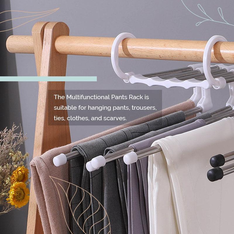 HangSmart – Platzsparender Hosenbügel mit 5 Ebenen