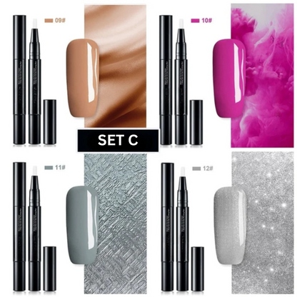 NailMagic – Präzises Gelstift-Set mit Feinen Applikatoren für Kreatives Nageldesign