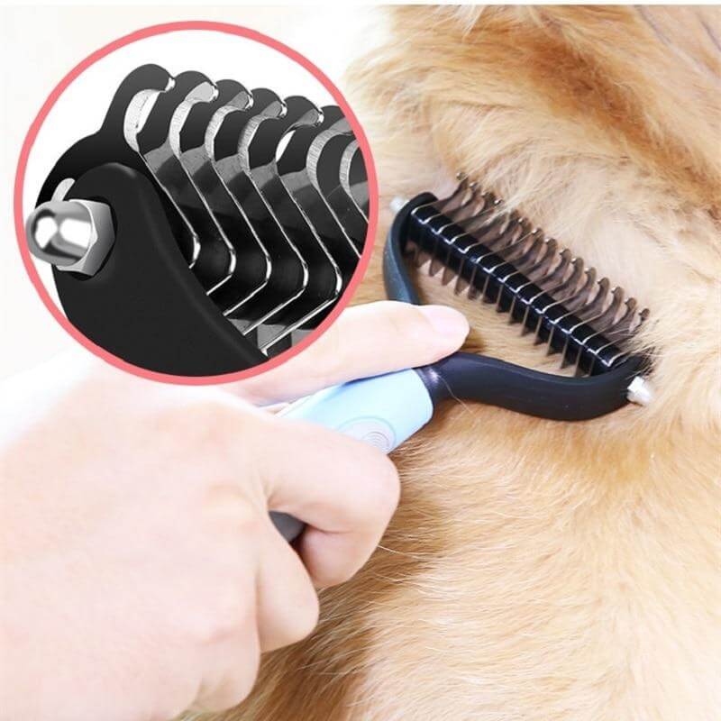 BellaBrush – Fellpflege- und Haarentfernungsbürste für Katzen und Hunde