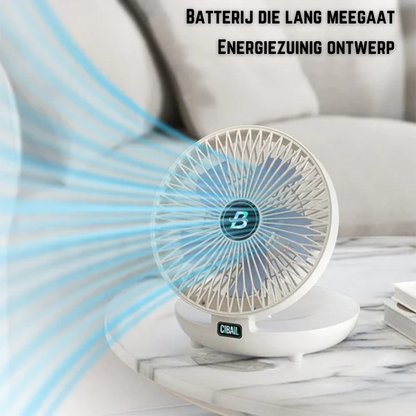 AirMist – Kompakter, tragbarer Smart-Ventilator für Kühlung überall