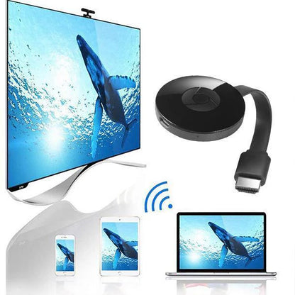 VisionCast – Kompakter Full-HD-Wireless-Projektor für Zuhause und unterwegs
