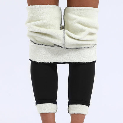 Ayla – Doppellagige, warme Leggings für stilvollen Winterkomfort