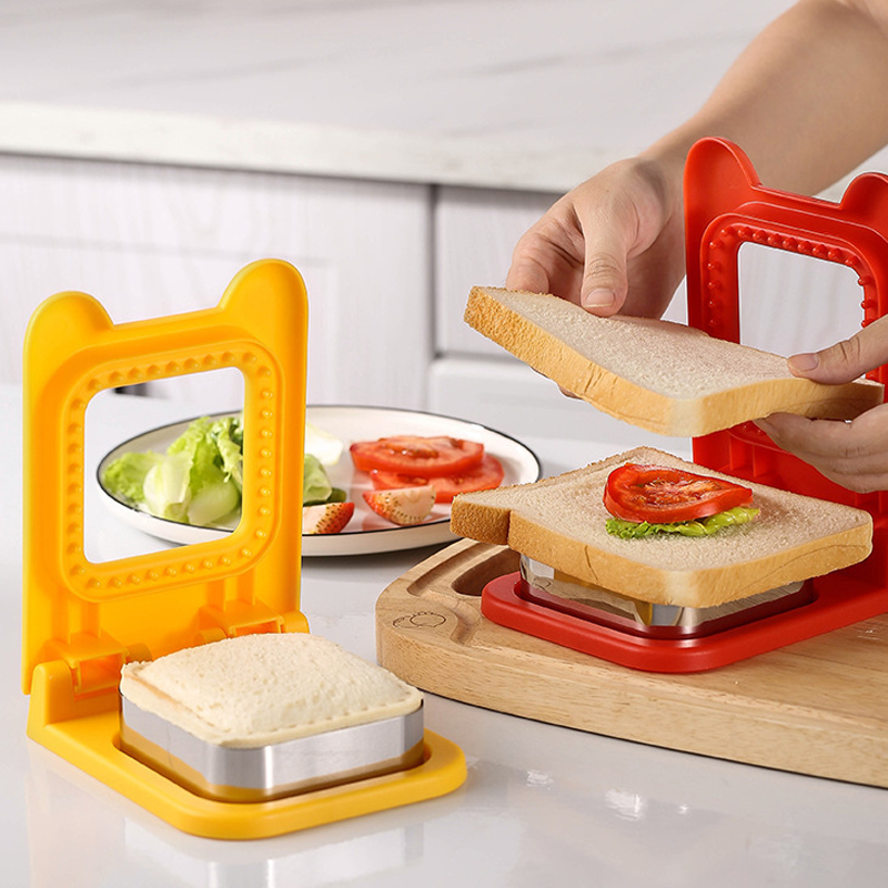 ToastyPress – Kompakter Sandwichmaker ohne Kruste für perfekte Snacks
