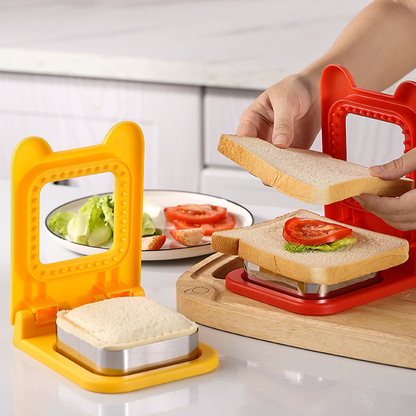 ToastyPress – Kompakter Sandwichmaker ohne Kruste für perfekte Snacks